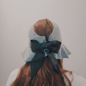 NEW Sun Hat Girls Empty Top Hat Beach Big Brim Sunscreen Ladies Bow Tie